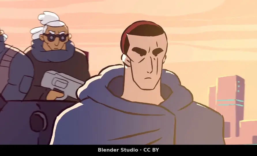 That smirk before the glowing engine kicks in. Who else loves this opening? 🚀
#hero #animation #scifi #movie #film #blenderstudio